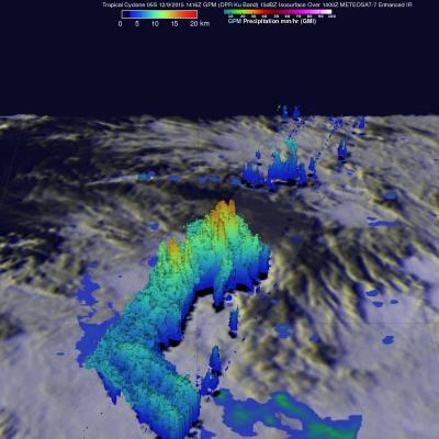 Tropical Cyclone 05S Viewed By GPM