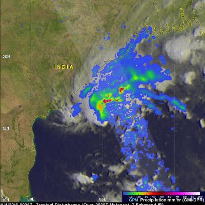 Tropical Disturbance Threatens India and Bangladesh 