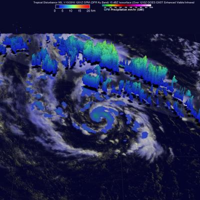 GPM Views Atlantic Low Monitored By The National Hurricane Center