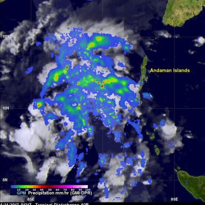 GPM Sees Tropical Cyclone Maarutha Develop 