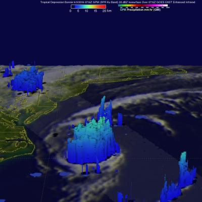 GPM Sees Tropical Depression Bonnie In The Atlantic