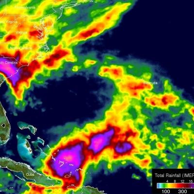 IMERG Measures Historic Rainfall With A Nor'easter and Joaquin