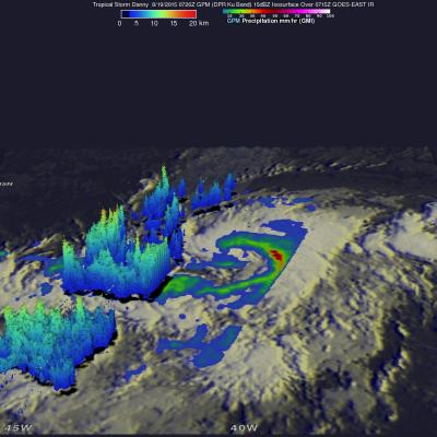 Tropical Storm Danny Forms in the Atlantic