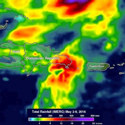 GPM Measures Deadly Flooding Rainfall 