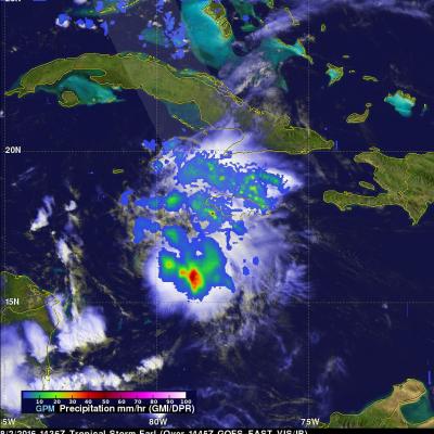 GPM Sees Tropical Storm Earl Forming 