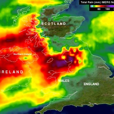 IMERG Measures Flooding Rainfall In Northwest England
