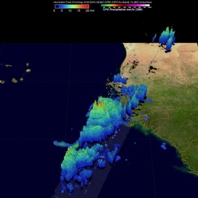 GPM Sees Fred Forming In Cape Verdes 