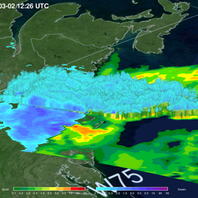 GPM Examines Snow in Destructive Nor'easter