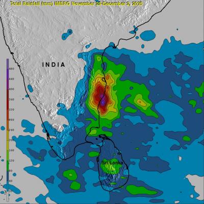 Southern India's Catastrophic Flooding Analyzed By IMERG
