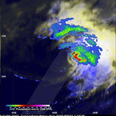 GPM Says Goodbye to Tropical Storm Molave