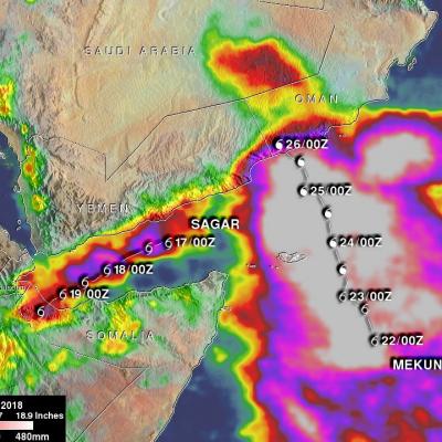 Two Cyclones Hit Somalia and Oman Within a Week