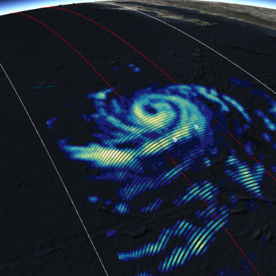 GPM Views Hurricane Fabio off the Coast of Mexico