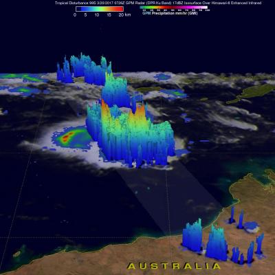 GPM Sees Powerful Convective Storms In The Timor Sea
