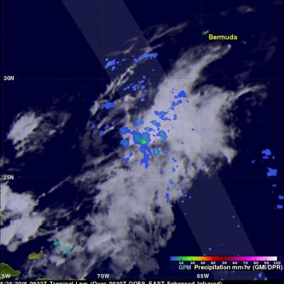 GPM Sees Potential Atlantic Tropical Cyclone