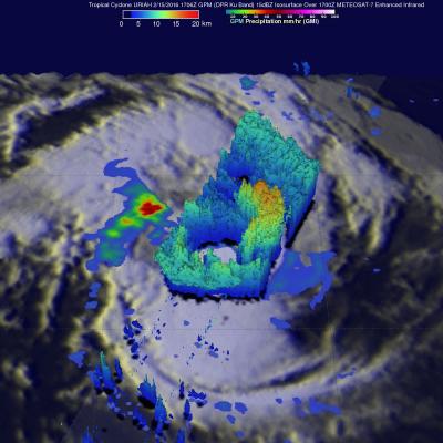 GPM Examines Tropical Cyclone Uriah 