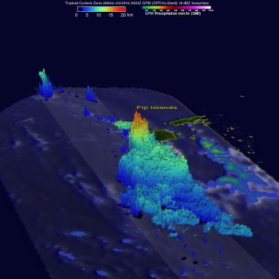 GPM Sees More Powerful Tropical Cyclone Zena 