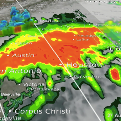 GPM Captures Hurricane Harvey's Rainfall