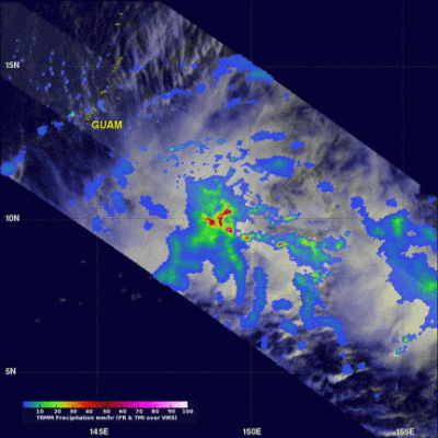 Tropical Storm Faxai Forms Southeast Of Guam 