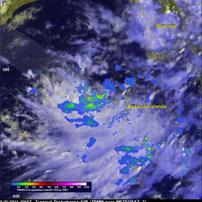 TRMM Sees Stormy Bay Of Bengal