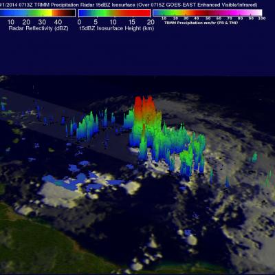 Atlantic Tropical Storm Bertha Forms 