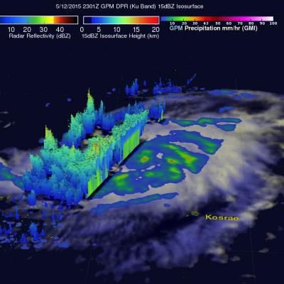 GPM Views Typhoon Dolphin Headed For Guam 