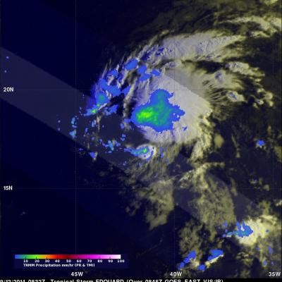 Tropical Storm Edouard forms in the Atlantic