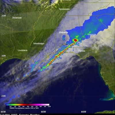 TRMM Sees Severe Weather 