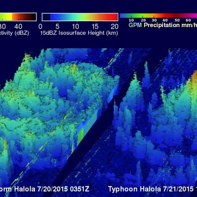 GPM Sees Halola Becoming A Typhoon 