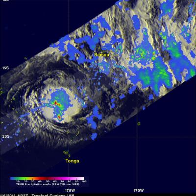 Ian, First 2014 South Pacific Tropical Cyclone