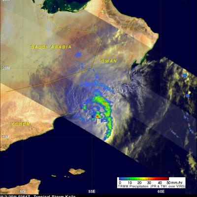 TRMM image of Keila