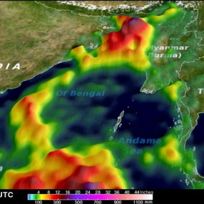 Deadly Tropical Cyclone Mahasen Comes Ashore