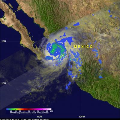 Deadly Manuel Becomes A Hurricane