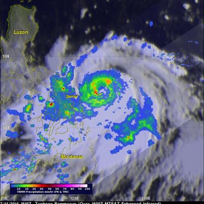 Typhoon Rammasun Strikes The Philippines