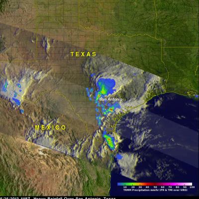 TRMM Sees Powerful Storm Over San Antonio