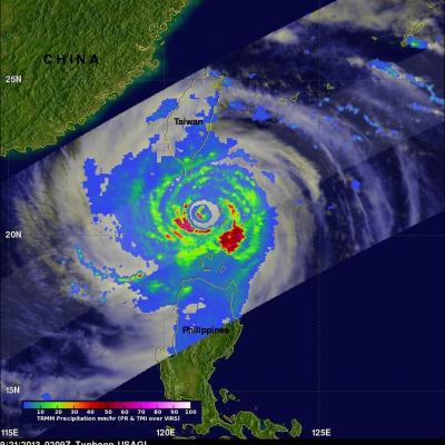 Typhoon USAGI Still Powerful